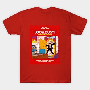 Activision Look Busy vintage box art T-Shirt